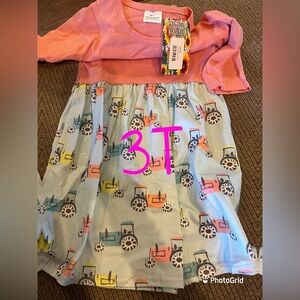 NEW!!!! Tractor dress for the farm ladies